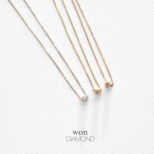 Tiny Diamond Pendant