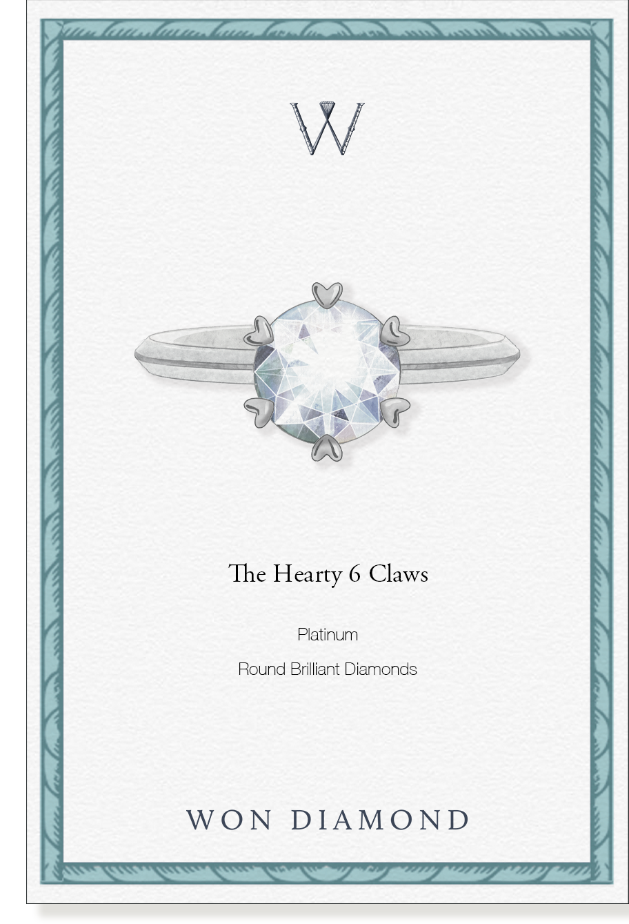 Heart 6 Claw Solitaire