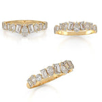Mixed Shape Eternity Ring