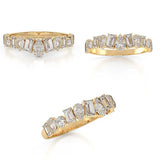 Mixed Shape Eternity Ring